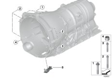Крепление коробки передач для BMW E93N 320d N47N (схема запасных частей)