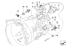 GS5S31BZ(SMG) - исп.механизмы / датчики для BMW E46 330i M54 (схема запасных частей)