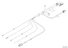 Рем.провод датчика с.защ.при перевор. для BMW E46 320Ci M54 (схема запасных частей)