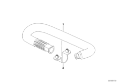 Различные кабельные втулки для BMW E93 325i N52N (схема запасных частей)