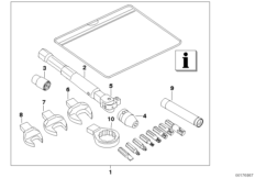 Бортовой инструмент, комплект для ТО для BMW K72 F 650 GS (0218,0228) 0 (схема запасных частей)