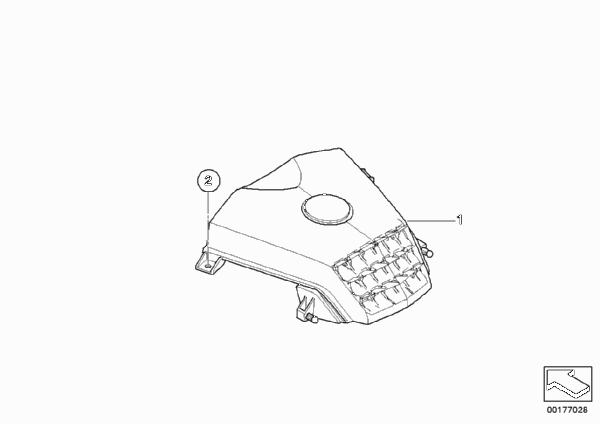 Светодиодный блок задних фонарей для MOTO K29 R 1200 S (0366,0396) 0 (схема запчастей)