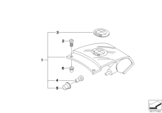 Блок задних фонарей для BMW K25H HP2 Enduro (0369,0389) 0 (схема запасных частей)