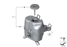 Масляный резервуар/детали для ROLLS-ROYCE RR4 Ghost EWB N74R (схема запасных частей)