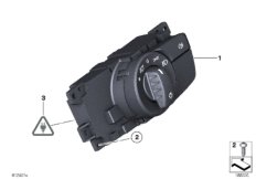 Блок управления освещением для BMW E89 Z4 28i N20 (схема запасных частей)