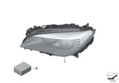 Фара для BMW F03 750LiS N63 (схема запасных частей)