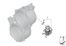 Смазочная система-штуцер масляного рад. для BMW RR2N Drophead N73 (схема запасных частей)