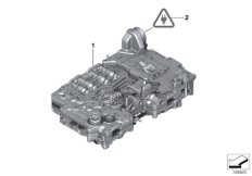 GA6HP32Z Мехатроник для BMW RR2 Drophead N73 (схема запасных частей)