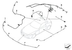 Различные дополнит.комплекты проводов для BMW E89 Z4 18i N20 (схема запасных частей)