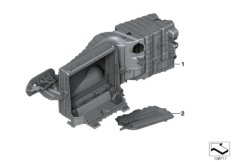 Коробка фильтра для ROLLS-ROYCE RR4 Ghost N74R (схема запасных частей)