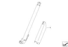 Направляющая труба для MOTO K25H HP2 Enduro (0369,0389) 0 (схема запасных частей)