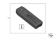 Snap-In-адаптер SAP для BMW E64N 630i N52N (схема запасных частей)