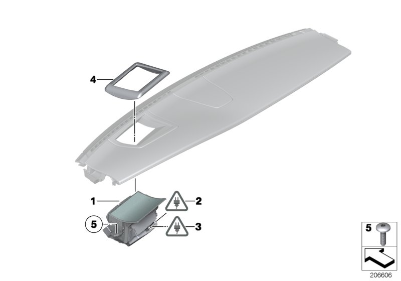 Дисплей на лобовом стекле для ROLLS-ROYCE RR6 Dawn N74R (схема запчастей)