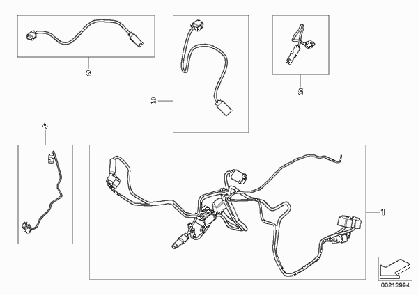 Дополнительный провод для BMW K26 R 1200 RT 10 (0430,0440) 0 (схема запчастей)