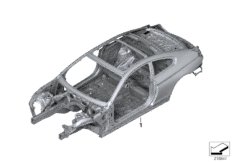 Каркас кузова для BMW F13 640d N57Z (схема запасных частей)