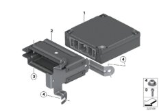 Электронная система управления КПП для BMW R61 Cooper ALL4 N18 (схема запасных частей)
