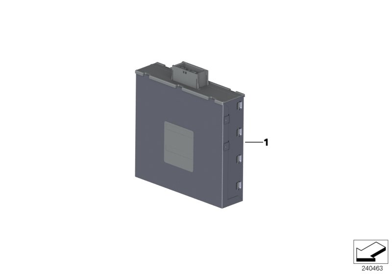 Трансформатор напряжения / VSU180 для BMW F25 X3 30dX N57N (схема запчастей)