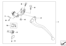 Арматура сцепления для MOTO K46 S 1000 RR 10 (0507,0517) 0 (схема запасных частей)
