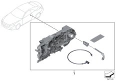 одновременное запирание для BMW F13N 640iX N55 (схема запасных частей)