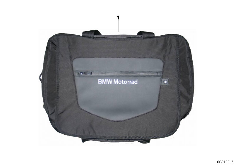 Внутренний карман туристского топкейса для BMW K52 R 1200 RT (0A03, 0A13) 0 (схема запчастей)