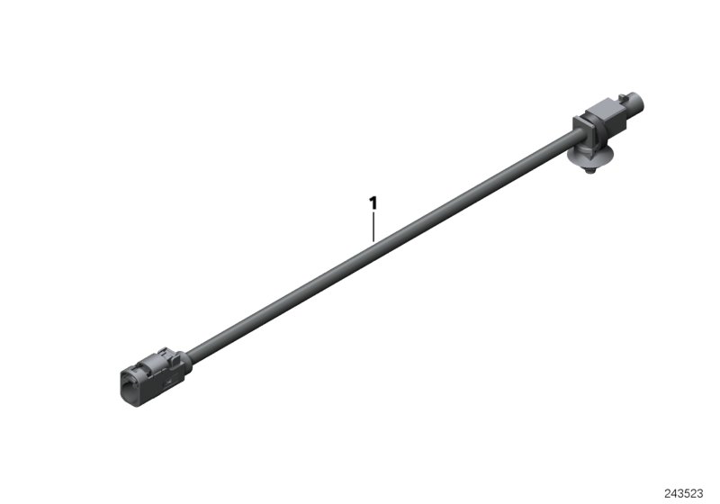 Антенный кабель для MINI R61 JCW ALL4 N18 (схема запчастей)
