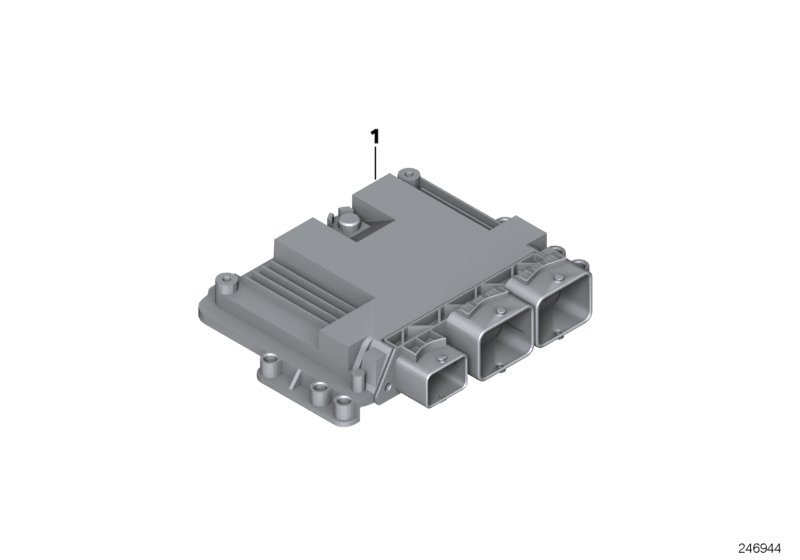 Базовый ЭБУ DME / MEVD1722D для MINI R55N Cooper S N18 (схема запчастей)