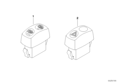 Дополнительный выключатель для BMW R131 G 650 GS 11 (0188,0189) 0 (схема запасных частей)