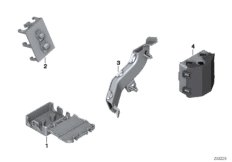 Кожухи жг.проводов/кабельн.коробки для BMW MOSP M235i Racing N55 (схема запасных частей)