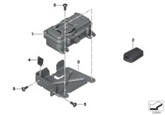 Блок управления RDC - DWA/RDC для MOTO K18 C 600 Sport (0131, 0132) 0 (схема запасных частей)
