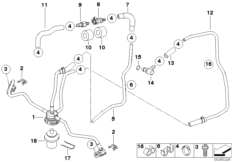 Распределитель топлива/регулят.давления для BMW K29 HP2 Sport (0458, 0468) 0 (схема запасных частей)