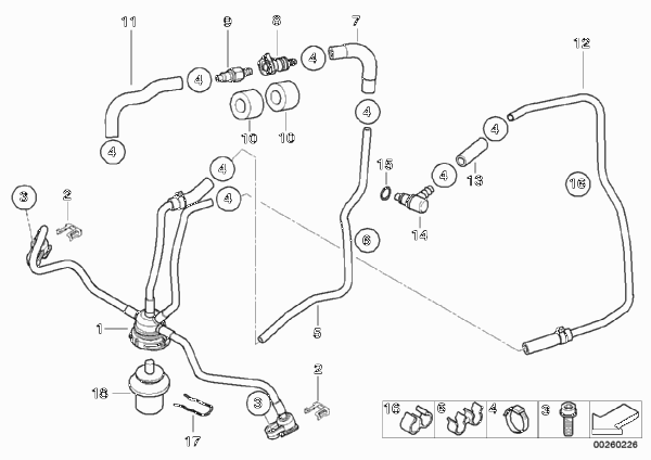 Распределитель топлива/регулят.давления для BMW K29 HP2 Sport (0458, 0468) 0 (схема запчастей)