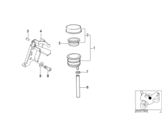 Бачок Зд для MOTO 59C1 R 850 C 99 (0421) 0 (схема запасных частей)