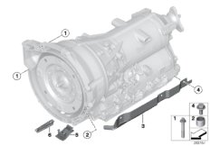 Крепление/дополнит.элементы КПП для BMW F21N 118i N13 (схема запасных частей)