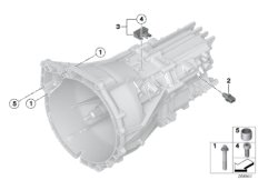 Крепление/дополнит.элементы КПП для BMW F21N 120i N13 (схема запасных частей)