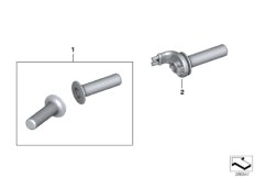 Ручки руля для MOTO K16 G 450 X (0145) 0 (схема запасных частей)