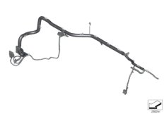 Жгут проводов панели приборов для BMW F22 M235iX N55 (схема запасных частей)