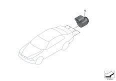 Ультразвуковой датчик для BMW E46 318d M47N (схема запасных частей)