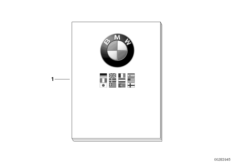 Тетрадь с лиц.радиосистемы для BMW K51 R 1200 GS Adve. (0A02, 0A12) 0 (схема запасных частей)