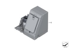 К-т дооснащения: холодильник для ROLLS-ROYCE RR4 Ghost EWB N74R (схема запасных частей)
