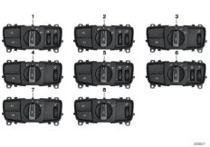 Блок управления освещением для BMW F31N 320d ed B47 (схема запасных частей)