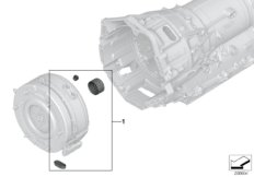 GA8P70H, соед.детали гибридного привода для BMW F10 Hybrid 5 N55 (схема запасных частей)