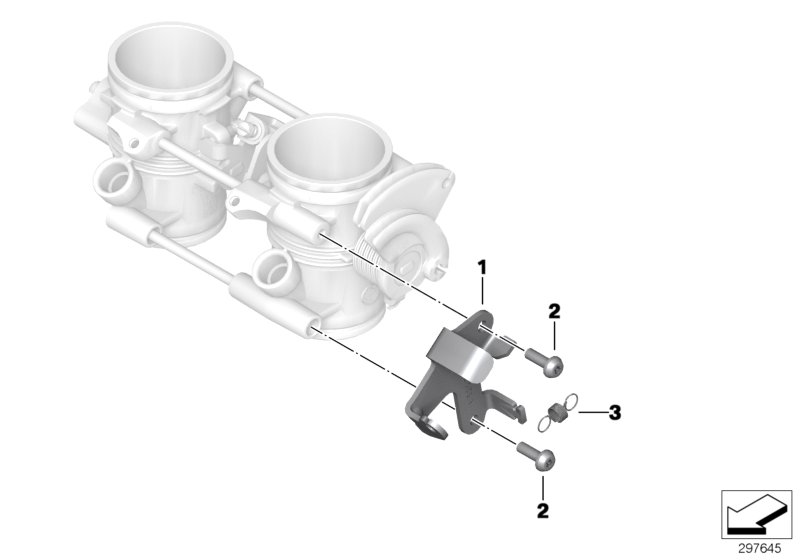 Снижение мощности для BMW K72 F 800 GS 13 (0B02, 0B12) 0 (схема запчастей)