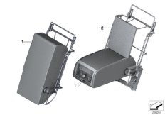 Средний подлокотник сиденья Зд для ROLLS-ROYCE RR1 Phantom EWB N73 (схема запасных частей)