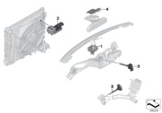 Датчики для BMW RR2 Drophead N73 (схема запасных частей)