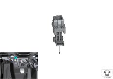 Выключатель стоп-сигнала для BMW I01N i3s 94Ah Rex XB4 (схема запасных частей)