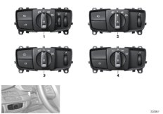 Переключатель блока упр.освещением для BMW F15 X5 50iX 4.0 N63N (схема запасных частей)