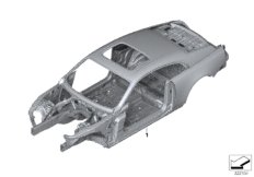 Каркас кузова для BMW RR5 Wraith N74R (схема запасных частей)