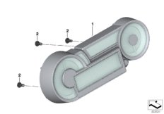 комбинация приборов для MOTO A40 A40 (9X01, 9X02) 0 (схема запасных частей)