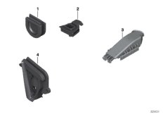 Различные втулки / крышки для MINI R60 One D N47N (схема запасных частей)