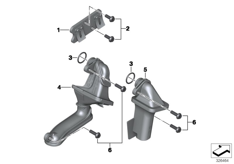 Маслозаборная трубка для MOTO K50 R 1200 GS (0A01, 0A11) 0 (схема запчастей)